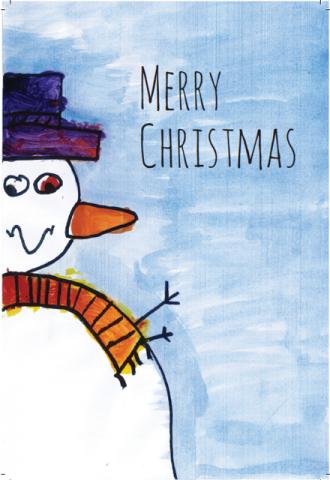 Christmas Cards - Snowman